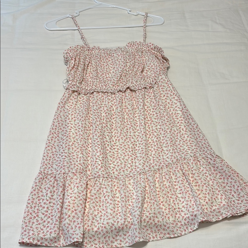 Pink Floral Sun Dress